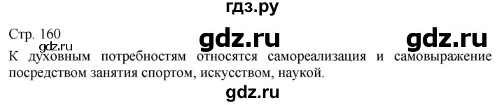 ГДЗ по технологии 5 класс Казакевич   страница - 160, Решебник