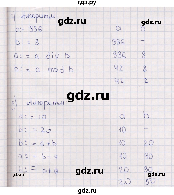ГДЗ по информатике 8 класс Босова рабочая тетрадь   упражнение - 128, Решебник