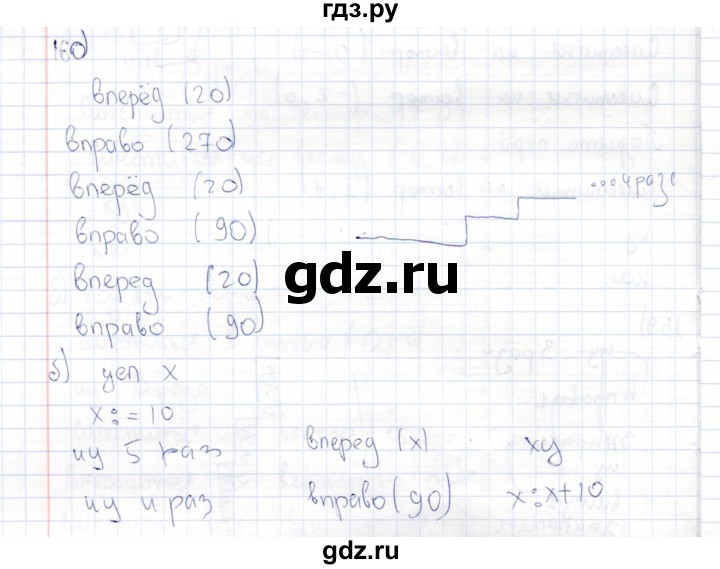 ГДЗ по информатике 8 класс Босова рабочая тетрадь   упражнение - 160, Решебник