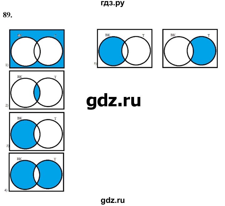 ГДЗ по информатике 8 класс Босова рабочая тетрадь  Базовый уровень упражнение - 89, Решебник 2023