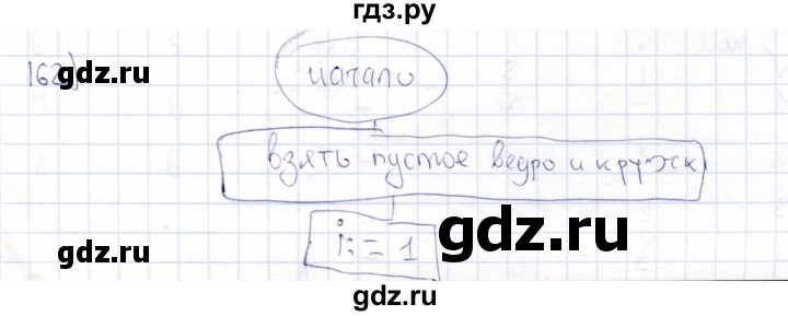 ГДЗ по информатике 8 класс Босова рабочая тетрадь  Базовый уровень упражнение - 162, Решебник 2017