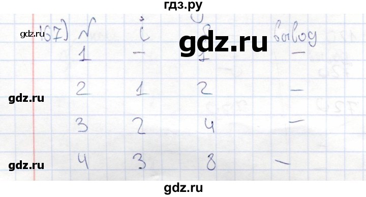 ГДЗ по информатике 8 класс Босова рабочая тетрадь  Базовый уровень упражнение - 167, Решебник 2017