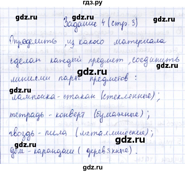 ГДЗ по информатике 2 класс Горячев   часть 1. страница - 3, Решебник