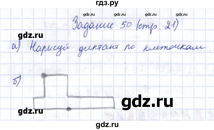 ГДЗ по информатике 2 класс Горячев   часть 2. страница - 21, Решебник