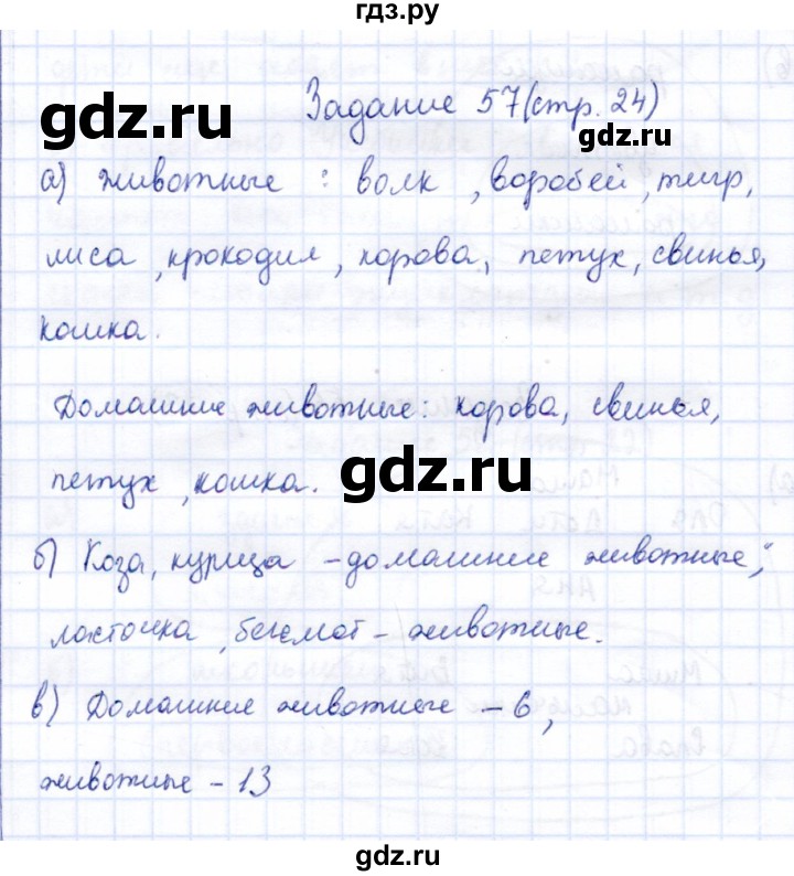 ГДЗ по информатике 2 класс Горячев   часть 2. страница - 24, Решебник