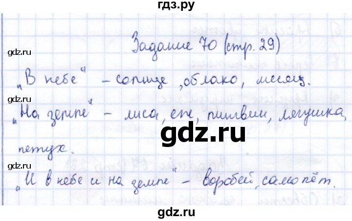 ГДЗ по информатике 2 класс Горячев   часть 2. страница - 29, Решебник