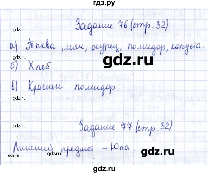 ГДЗ по информатике 2 класс Горячев   часть 2. страница - 32, Решебник