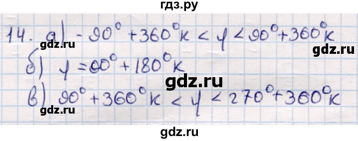 ГДЗ по геометрии 9 класс Смирнов   §24 - 14, Решебник