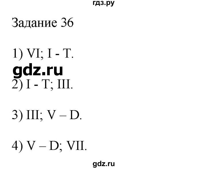 ГДЗ по музыке 2 класс Золина домашние задания  задание - 36, Решебник