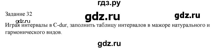 ГДЗ по музыке 7 класс Золина домашние задания  задание - 32, Решебник