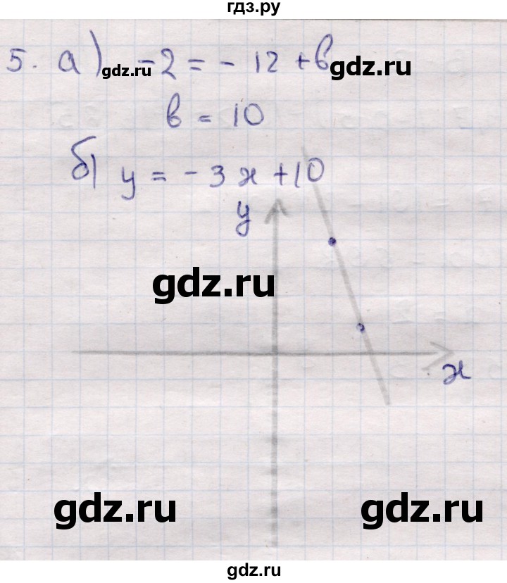 ГДЗ по алгебре 7 класс Глазков контрольные измерительные материалы (ким)  контрольные работы / КР-3 - Вариант 3, Решебник