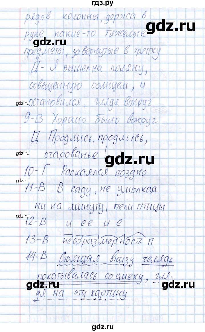 ГДЗ по русскому языку 8 класс  Малюшкин Тестовые задания  тест 1 (вариант) - 3, Решебник