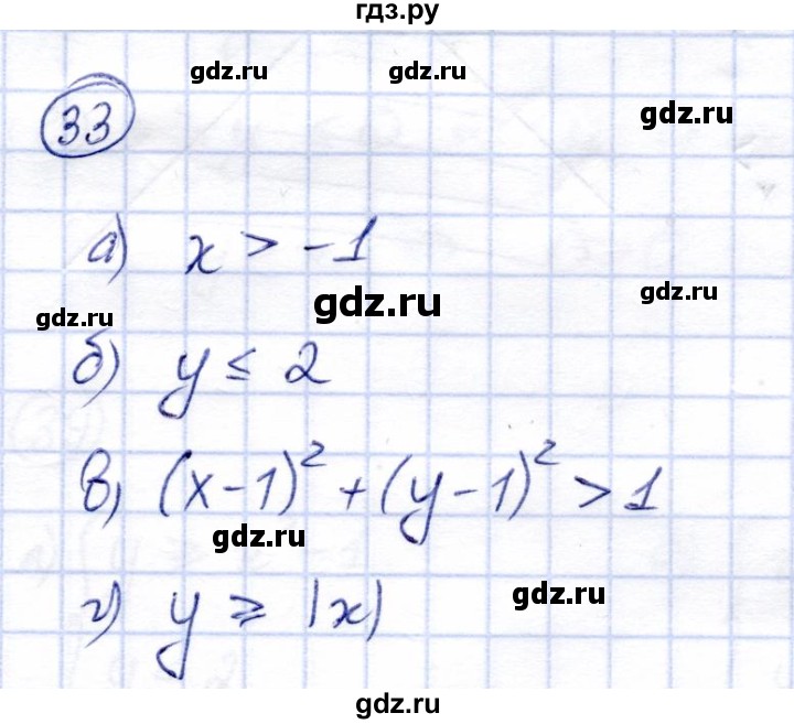 ГДЗ по алгебре 9 класс Солтан   тренировочное упражнение - 33, Решебник