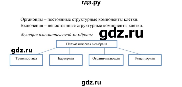 ГДЗ по биологии 9 класс  Бодрова рабочая тетрадь Основы общей биологии  страница - 13, Решебник