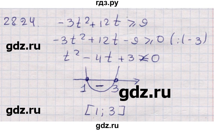 ГДЗ по алгебре 9 класс Абылкасымова   §28 - 28.24, Решебник