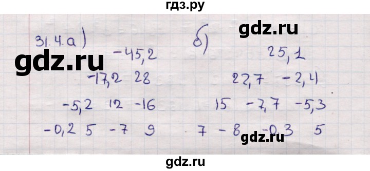 ГДЗ по математике 6 класс Зубарева рабочая тетрадь  часть 2 (параграф) / параграф 31 - 4, Решебник №2