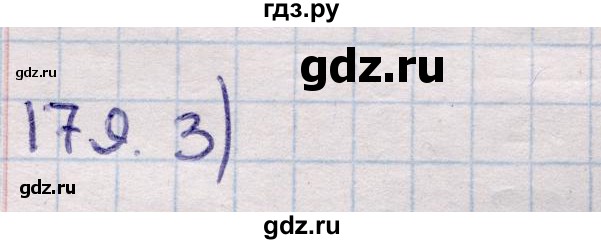 ГДЗ по геометрии 11 класс Солтан  Естественно-математическое направление задача - 179, Решебник