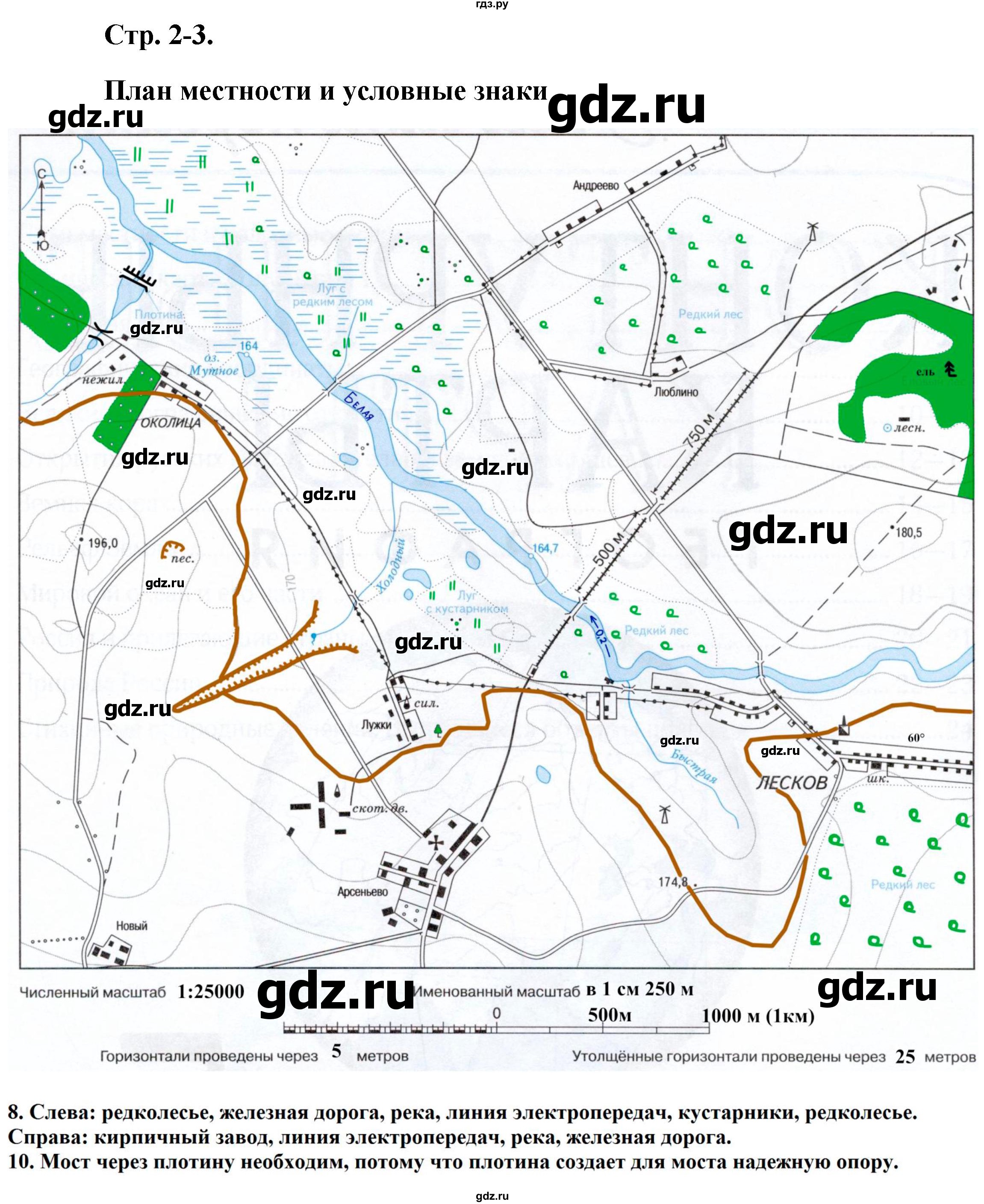 ГДЗ по географии 5 класс Румянцев контурные карты  страница - 2, Решебник