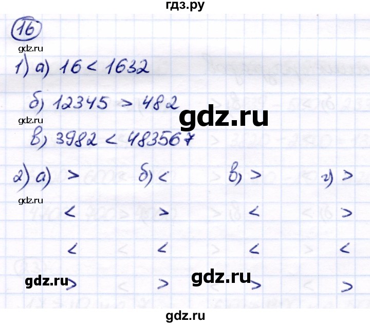 ГДЗ по математике 7 класс Алышева  Для обучающихся с интеллектуальными нарушениями упражнение - 16, Решебник