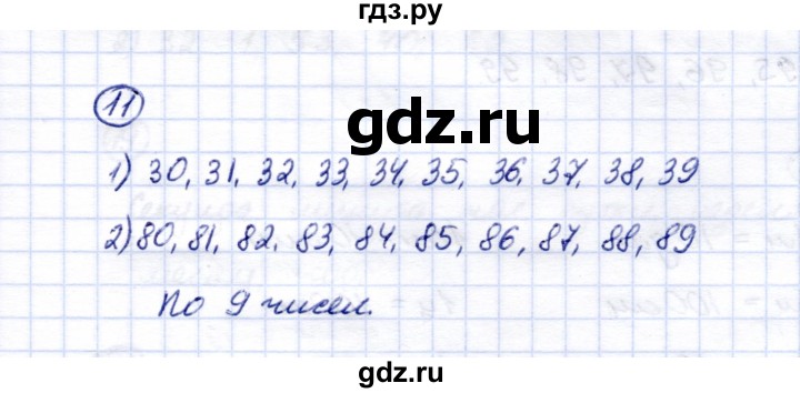 ГДЗ по математике 5 класс Перова  Для обучающихся с интеллектуальными нарушениями сотня - 11, Решебник