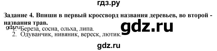 ГДЗ по биологии 7 класс Клепинина рабочая тетрадь Для обучающихся с интеллектуальными нарушениями задание - 4, Решебник