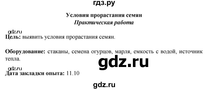 ГДЗ по биологии 6 класс Бодрова рабочая тетрадь  страница - 17, Решебник