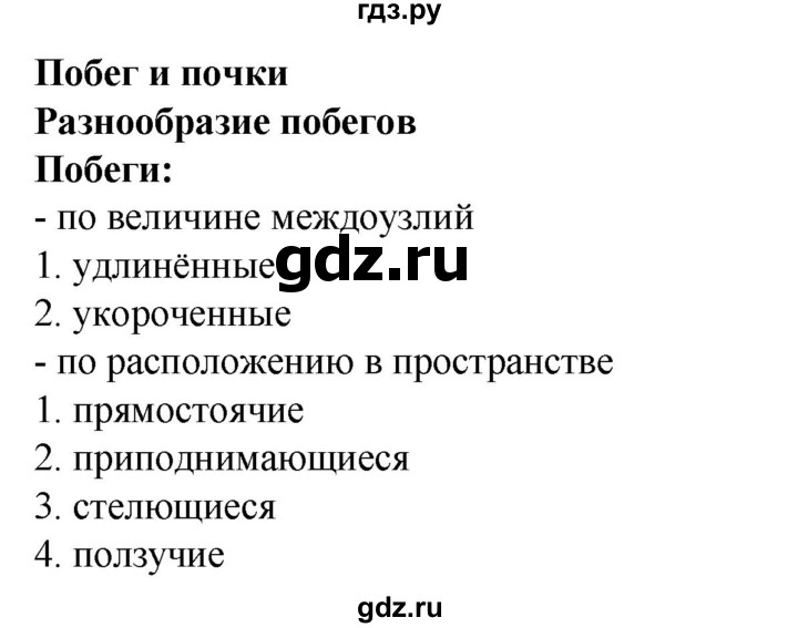 ГДЗ по биологии 6 класс Бодрова рабочая тетрадь  страница - 21, Решебник