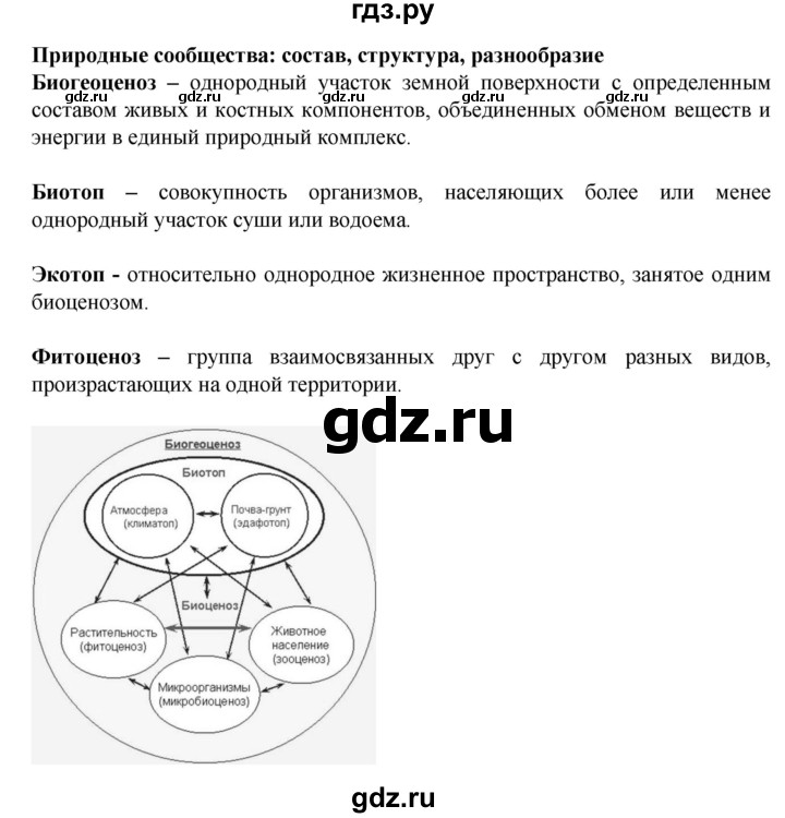 ГДЗ по биологии 6 класс Бодрова рабочая тетрадь  страница - 70, Решебник