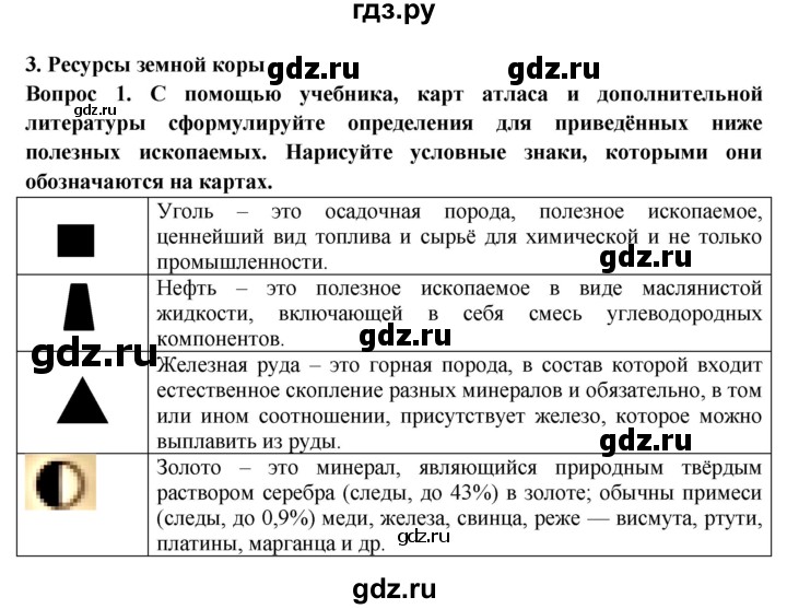 ГДЗ по географии 7 класс Дубинина практические работы (Алексеев)  практическая работа - 3, Решебник 2021