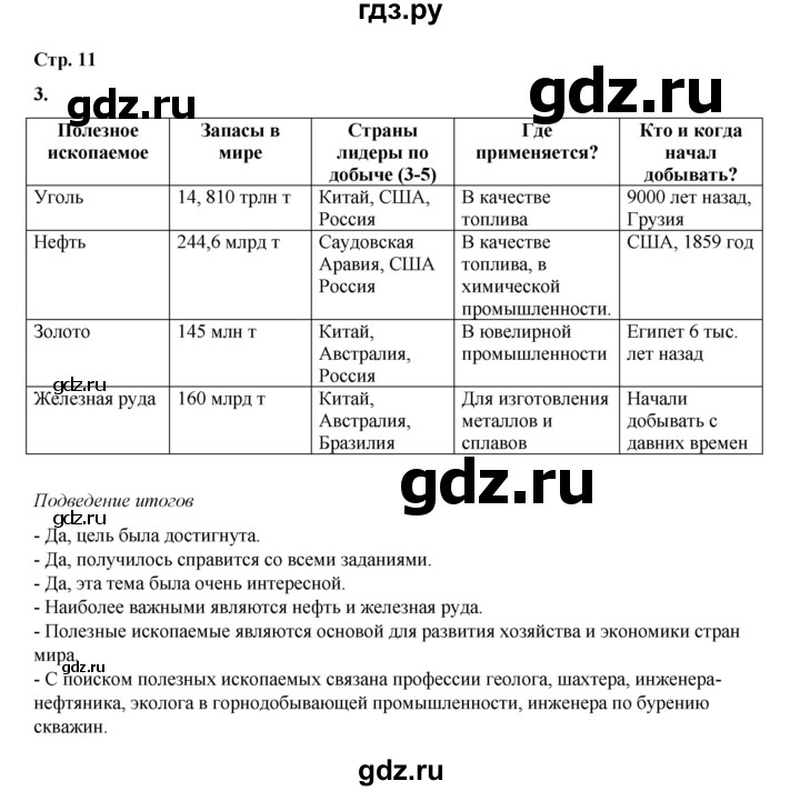 ГДЗ по географии 7 класс Дубинина практические работы (Алексеев)  практическая работа - 3, Решебник 2023