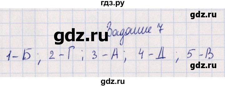 ГДЗ по биологии 10‐11 класс  Сивоглазова рабочая тетрадь Базовый уровень глава 3 / стр. 90 - 7, Решебник