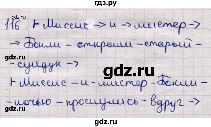 ГДЗ по информатике 5 класс Семенов   задание - 116, Решебник