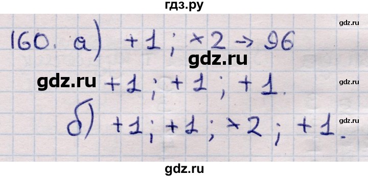 ГДЗ по информатике 5 класс Семенов   задание - 160, Решебник