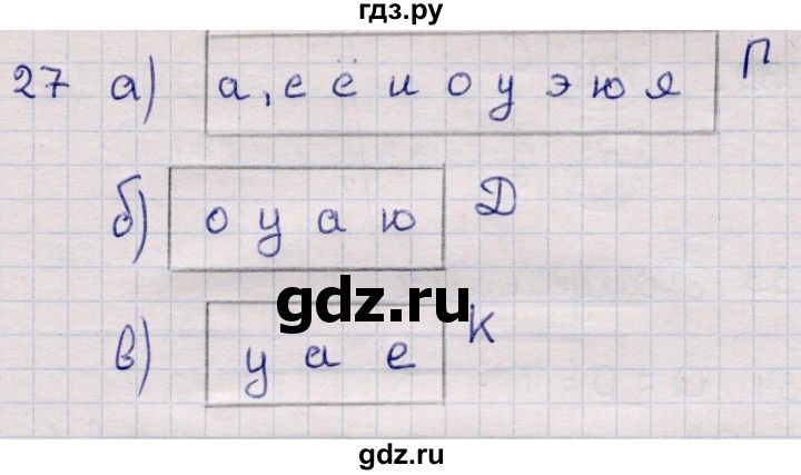 ГДЗ по информатике 5 класс Семенов   задание - 27, Решебник