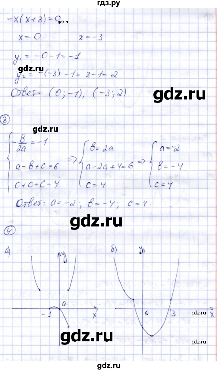 ГДЗ по алгебре 8 класс Зив дидактические материалы  самостоятельные работы / СР-15 - Вариант 6, Решебник