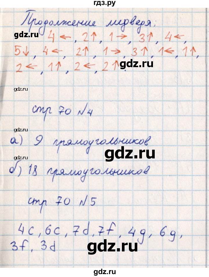 ГДЗ по математике 2 класс Акпаева   часть 4. страница - 70, Решебник