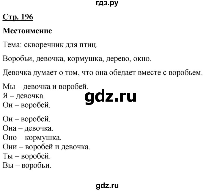 ГДЗ по русскому языку 7 класс Якубовская  Для обучающихся с интеллектуальными нарушениями страница - 196, Решебник