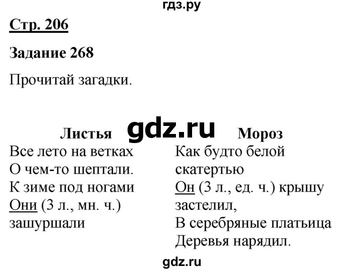 ГДЗ по русскому языку 7 класс Якубовская  Для обучающихся с интеллектуальными нарушениями страница - 206, Решебник