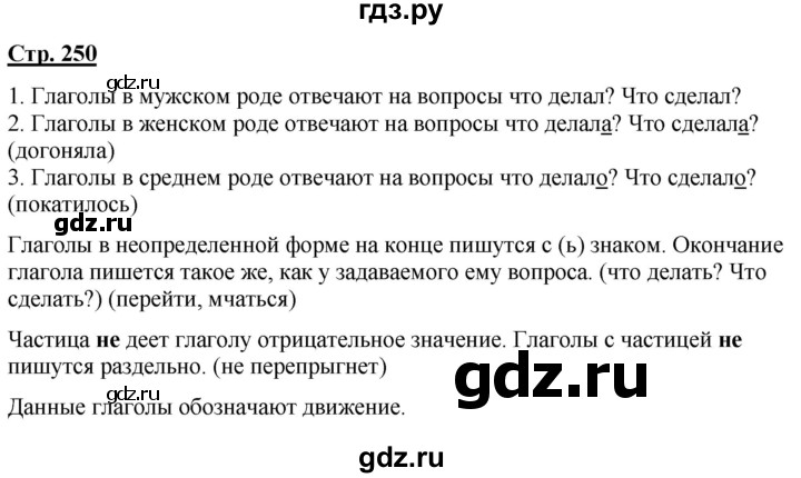 ГДЗ по русскому языку 7 класс Якубовская  Для обучающихся с интеллектуальными нарушениями страница - 250, Решебник