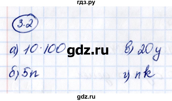 ГДЗ по математике 5 класс Виленкин   §3 - 3.2, Решебник к учебнику 2021