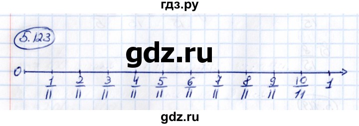 ГДЗ по математике 5 класс Виленкин   §5 - 5.123, Решебник к учебнику 2021