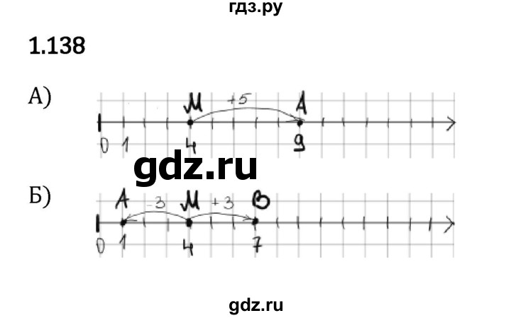ГДЗ по математике 5 класс Виленкин   §1 - 1.138, Решебник к учебнику 2023