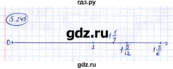 ГДЗ по математике 5 класс Виленкин   §5 / упражнение - 5.249, Решебник 2021