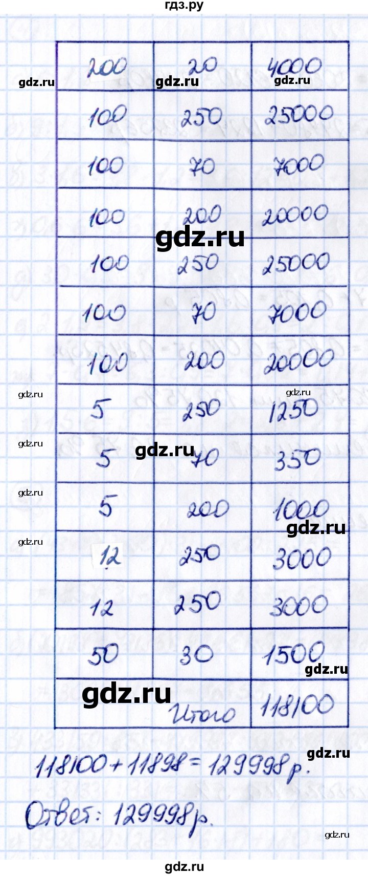 ГДЗ по математике 5 класс Виленкин   §6 / применяем математику - 11, Решебник 2021