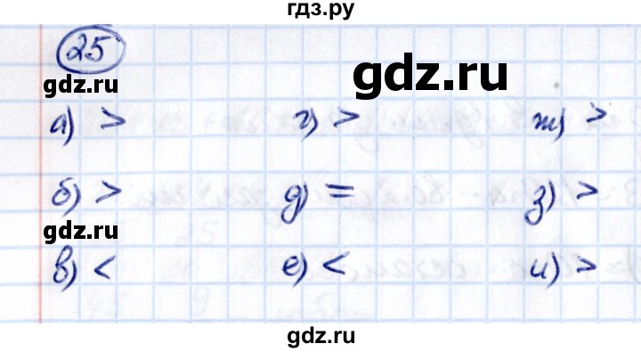 ГДЗ по математике 5 класс Виленкин   вопросы и задачи на повторение / задача - П.25, Решебник 2021