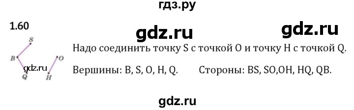 Гдз по математике за 5 класс Виленкин, Жохов, Чесноков ответ на номер № 1.60, Решебник 2024