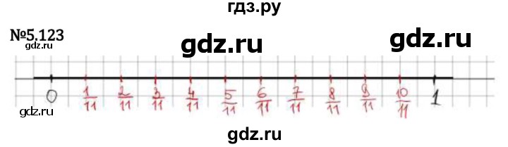 Гдз по математике за 5 класс Виленкин, Жохов, Чесноков ответ на номер № 5.123, Решебник 2024