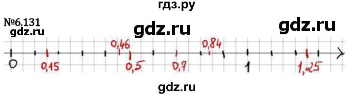 Гдз по математике за 5 класс Виленкин, Жохов, Чесноков ответ на номер № 6.131, Решебник 2024