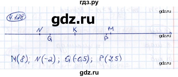 ГДЗ по математике 6 класс Виленкин   §4 / упражнение - 4.128, Решебник к учебнику 2021