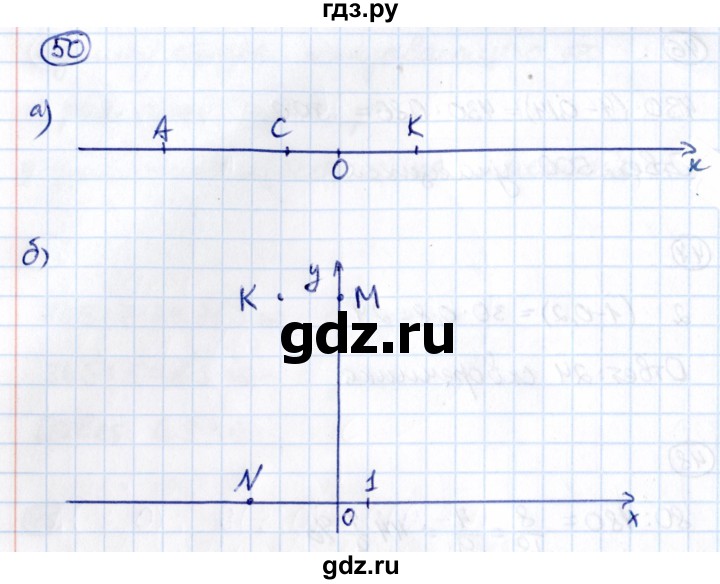 ГДЗ по математике 6 класс Виленкин   вопросы и задачи на повторение / задача - П.50, Решебник к учебнику 2021